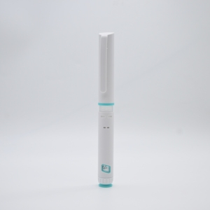 0-60IU Disposable Plastic Injection <b>Pen</b> with <b>White</b> Body Rubber Stopper for Standard 3ml Cartridge - Product Image 3
