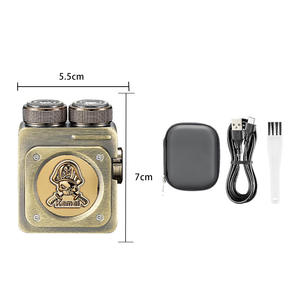 เครื่องโกนหนวดไฟฟ้าเคเมอิ เคเอ็ม-1318 เครื่องตัดขนเคราแบบหมุนสำหรับผู้ชายแบบกันน้ำแบบชาร์จไฟได้แบบพกพาพร้อมอายุการใช้งานแบตเตอรี่ 60 นาที - Product Image 4