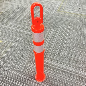 PE交通安全コーン反射型デリニエーターWobblerベース道路仕切りプラスチック警告ポスト障壁