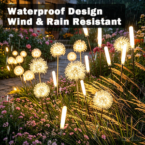 Factory Multi-Spec Wire Sphere Dandelion LED <b>Lamp</b> Waterproof Low Voltage DC12V For Commercial Outdoor LAndscaping Projects - Product Image 1