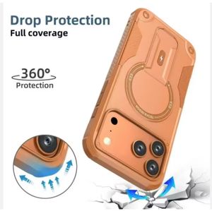 Funda Protectora <span class=keywords><strong>2</strong></span> en 1 de Lujo para iPhone 17/16/15 Pro Max iPhone 13 13 Pro, Soporte Magnético, Resistente a Golpes, Accesorio para Teléfono Móvil - Product Image 4