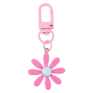 Daisy Flower <span class=keywords><strong>Airpods</strong></span> Protection Case Cartoon Style Pendentif Porte-clés Accessoire pour casque Bluetooth - Product Image 4