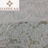 HAPPEAK Vente en gros de tissus à paillettes réversibles, tissus à paillettes magiques bicolores pour costumes élégants
