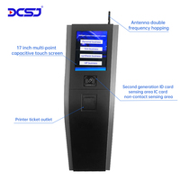 Sistema Electrónico de Gestión de Colas Wavetec, Kiosco Táctil para Gestión de Colas Bancarias, Sistema de Dispensador de Tickets