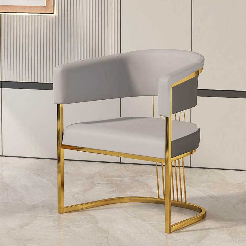 Light gray and dark gray [Titanium chair frame with sponge]
