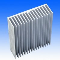 Dissipateur thermique personnalisé en aluminium extrudé pour voiture, écran LED, refroidissement de grand écran, série 6000 personnalisée pour le refroidissement de machine