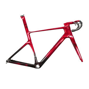<span class=keywords><strong>Cadre</strong></span> de vélo de route en <span class=keywords><strong>acier</strong></span> au carbone peint sur mesure 29 pouces, frein à disque aérodynamique, <span class=keywords><strong>cadre</strong></span> de vélo de gravier 700*25C transparent, léger 960g - Product Image 4