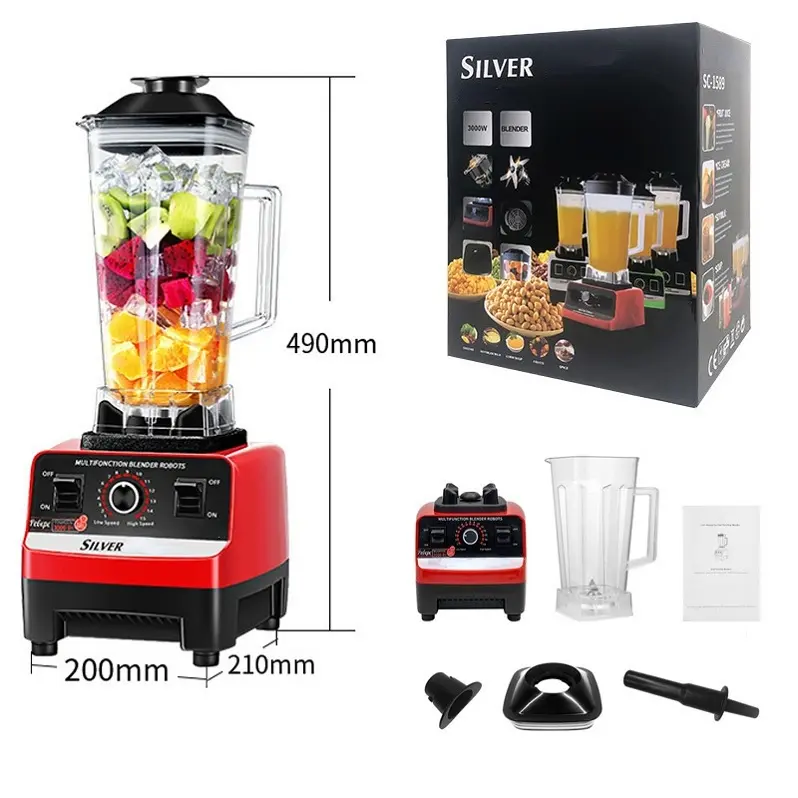 2 Cup Household Wall Breaking Machine Food Processing Machine Smoothie Grinding Mixer Blender