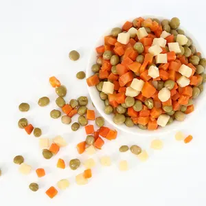 Top quality 2024 mixed vegetable canned peas and carrots