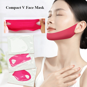 V hình dạng mặt nạ giảm béo mặt công cụ nâng mặt nạ mỏng Mặt Nạ Giảm béo chăm sóc da chống nhăn sửa chữa đôi cằm Remover mặt nạ - Product Image 3