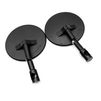 Nouveau Miroir Rétroviseur Universel Pliable en ABS et Aluminium pour VTT, Quad et Buggy de Plage, Exclusivité Transfrontalière