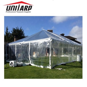 Gazebo sân thượng trong suốt rèm vải 700 micron dày mềm PVC siêu rõ ràng phim cho cửa sổ - Product Image 5