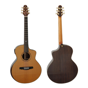 Aiersi-<span class=keywords><strong>guitarra</strong></span> acústica personalizada hecha a mano de Grado Profesional, <span class=keywords><strong>guitarra</strong></span> acústica de doble capa sólida - Product Image 1