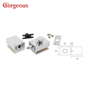 Cerraduras <span class=keywords><strong>de</strong></span> ducha <span class=keywords><strong>de</strong></span> vidrio <span class=keywords><strong>de</strong></span> aleación <span class=keywords><strong>de</strong></span> zinc, cierre <span class=keywords><strong>de</strong></span> puerta <span class=keywords><strong>de</strong></span> vidrio <span class=keywords><strong>sin</strong></span> <span class=keywords><strong>llave</strong></span> <span class=keywords><strong>de</strong></span> fondo <span class=keywords><strong>de</strong></span> suelo, cuadrado, ajustable, <span class=keywords><strong>sin</strong></span> recorte - Product Image 3
