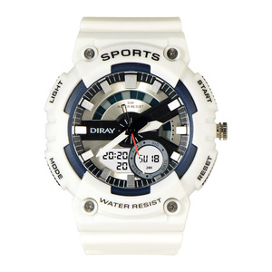 DIRAY-349AD Orologio da Polso da Uomo di Alta Qualità Analogico Digitale con Allarme Luminoso Resistente all'Acqua 5BAR Sportivo di Lusso Vendita Calda <span class=keywords><strong>Giapponese</strong></span> - Product Image 1