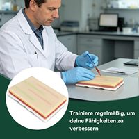 Modelo de Entrenamiento Realista para Inyecciones Intravenosas y Extracción de Sangre en la Piel, para Ciencias Médicas