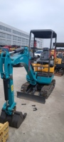 Miniexcavadora Kubota U17 Usada de 1.7 Toneladas, Excavadora Hidráulica Pequeña en Venta, Buen Estado, Pocas Horas de Uso