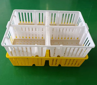 Vente Directe d'Usine Cage de Transport pour Poussins Pondeuses d'un Jour, Caisse de Manutention pour Bébés Poussins en Plastique
