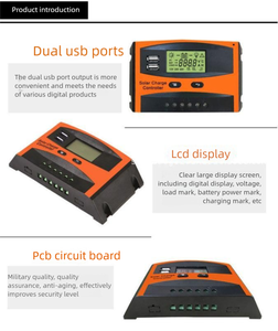 Năng lượng mặt trời điều khiển 12V/24V năng lượng mặt trời Máy phát điện điều khiển sạc 20A 30A ánh sáng đường phố pin năng lượng mặt trời bảng điều khiển PWM năng lượng mặt trời <span class=keywords><strong>charge</strong></span> <span class=keywords><strong>controller</strong></span> - Product Image 5