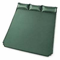 Matelas pneumatique de camping et de randonnée en plein air, gonflable automatiquement, en taffetas de polyester léger