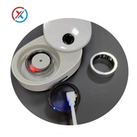 OEM anillos inteligentes de carga magnética conector de anillo de salud fuerte adsorción 1 pin pogopin cabeza de carga magnética