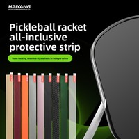 Bande de protection anti-usure en TPU durable pour raquette de pickleball, dégradé multicolore, 75 cm
