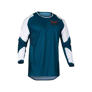 Maillot de motocross à manches longues personnalisé HIKE IMPEX, chemise de course BMX, sublimation, haut de motocross pour hommes - Product Image 1