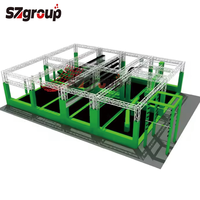 Truss de carrera de obstáculos Ninja Warrior de aluminio para exteriores para Spartan Race