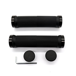 Puños de Manillar de Bicicleta de Carretera y Montaña, Puños de Goma para Manillar de Bicicleta de Montaña, Bloqueo Bilateral de Aleación, Antideslizantes, Accesorios de Ciclismo - Product Image 1