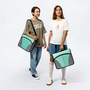 BSCI Zipper <b>Binder</b> Free Sample <b>3</b> <b>Ring</b> 2.5 Inch Organizer School <b>Binder</b> Handle 2 Pockets Polyester Material Jiayuan Model 0566 - Product Image 2