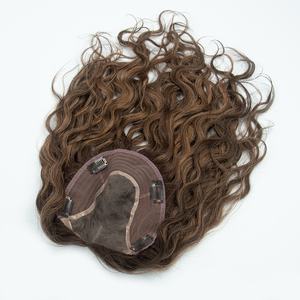 Extensiones de Cabello Rizado con Encaje Monofilamento 6x7, Tejido a Máquina, con Clip, Base Suave y Transpirable para Mujer - Product Image 6