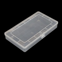 Boîte de rangement rectangulaire unique prix usine boîte en plastique transparent PP avec couvercle pour emballage de parfum crème bonbons chocolat