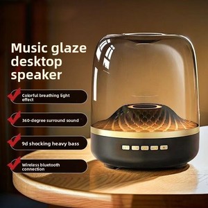 Haut-parleur portable transparent de 4e génération avec subwoofer sans fil, ambiance RGB et lecteur de carte mémoire - Product Image 4