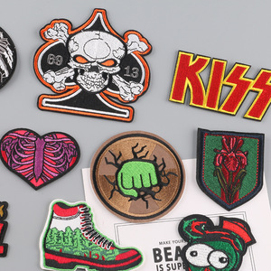 Parche Bordado con <span class=keywords><strong>Letras</strong></span> <span class=keywords><strong>de</strong></span> la Marca Duoku, Hilo <span class=keywords><strong>de</strong></span> Poliéster, Accesorios <span class=keywords><strong>de</strong></span> Ropa para Comercio Electrónico Transfronterizo, Combo <span class=keywords><strong>de</strong></span> 12 Piezas - Product Image 4