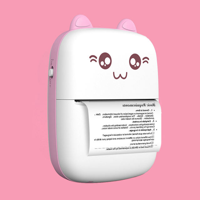 Hot Portable Photo Mini Pictures Printer Small Sticker Printer Thermal for Mobile Phone Android IOS Instant Printer