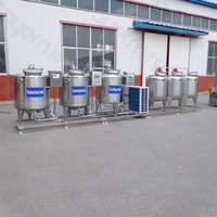 Fermenteur de Lait Industrielle, Machine de Traitement Laitier pour Yaourt, Beurre et Fromage, Pasteurisateur Lait et Jus 1000 Litres