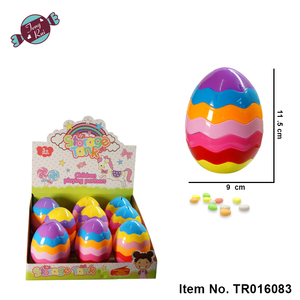 Huevos de Plástico de Colores al por Mayor para Regalos Promocionales, Huevos Sorpresa con Juguetes y Dulces para Niños - Product Image 1