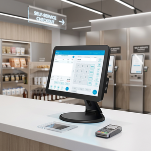 Terminal de Pago Inteligente para Restaurantes con Pantalla Táctil, Sistema POS Android/Windows, OEM/ODM - Product Image 1