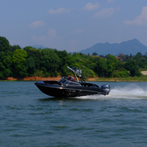 Bateau à moteur en fibre de verre de 6,2 m de long, bateau de sport nautique, <span class=keywords><strong>mini</strong></span>-yacht pour 7 personnes, bateau de pêche familial en FRP, moteur hors-bord, bateau rapide - Product Image 4
