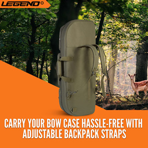 Échantillon gratuit Sac tactique personnalisé pour arc composé Sac tactique souple pour arc Sac de transport pour tir à l'arc recurve avec sangles réglables - Product Image 5