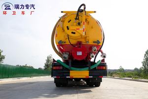 2025 2025 Dongfeng 35m3 Camión de aguas residuales 375hp Motor diésel adjunto Transmisión manual Chorro Tanque séptico Motor de núcleo de succión al vacío Venta caliente - Product Image 5