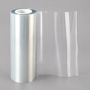 High Flatness Transparent PET Protective Film Clear Visibility Lamination Roll High Light Transmittance Anti Aging Dust Proof