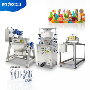 Phòng thí nghiệm nhỏ ngọt ngào và kẹo làm máy hướng dẫn Sử dụng bán tự động vòng Jelly Gummy Kẹo mềm làm dòng máy - Product Image 1