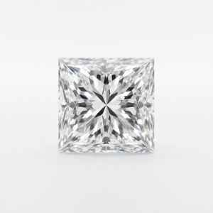 Diamant de laboratoire taille princesse blanc étincelant avec une excellente taille pour la fabrication de bijoux fins et les ensembles de bijoux personnalisés - Product Image 3