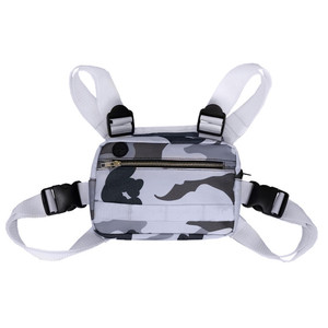 Bolso de Pecho Camuflado con Correa Ajustable, Resistente al Agua, para Ciclismo y Deportes, Bolso Pequeño de Estilo Urbano, Mochila Moderna para Mujer - Product Image 5