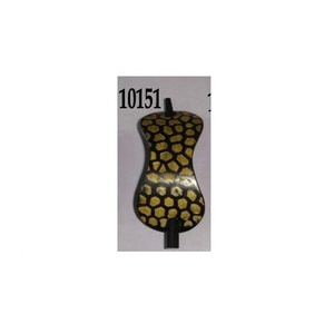 Pince à cheveux fantaisie en bois avec bâton, pour filles et femmes, couleur dorée et noire, accessoires de coiffure, nouvelle collection - Product Image 3