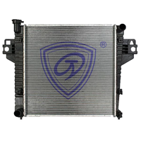 Radiateur de refroidissement en aluminium JD 38077 pour Jeep LIBERTY SPORT L4 2.4L 2002-2005 MT (référence 52080123AC)