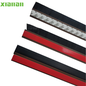 Guarnizione per <span class=keywords><strong>Porta</strong></span> Scorrevole Xianan in PVC con <span class=keywords><strong>Spazzola</strong></span> in PP, Strisce Adesive Antipolvere in PVC - Product Image 1