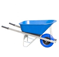 Fournisseur d'usine, brouette agricole, brouette à roues, 6 pieds cubes, acier, entrepreneur, USA, JACKSON WHEELBARROW, marché américain, brouette à roues