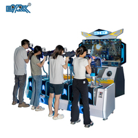 4 joueurs d'intérieur 9D VR Arcade Video Simulator Game Machine Coin Operated Shooting Payers VR AR Game Made Durable Metal